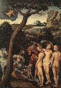 Lucas  Cranach The Judgment of Paris_3 oil painting picture wholesale